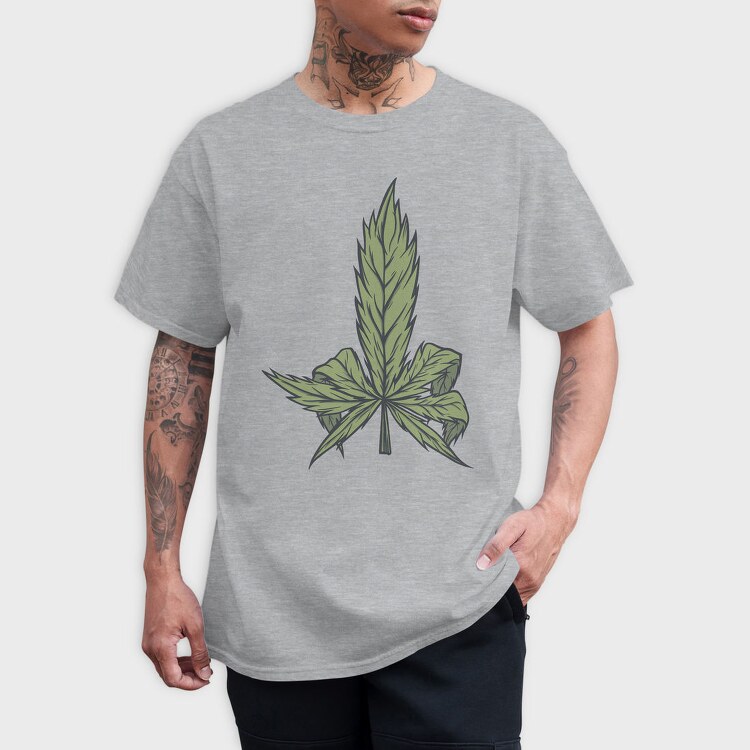 Cannabis, Tricou Barbati (Unisex)
