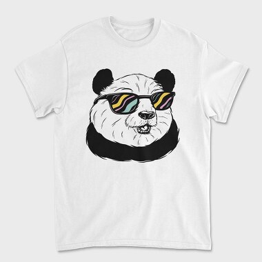 Sun Glasses Panda, Tricou Barbati (Unisex)