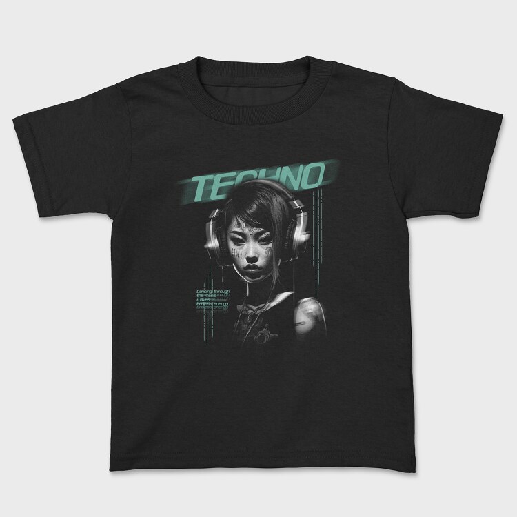 Techno Woman, Tricou Copii