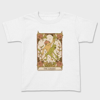 The Lovers Frog Tarot Card, Tricou Copii