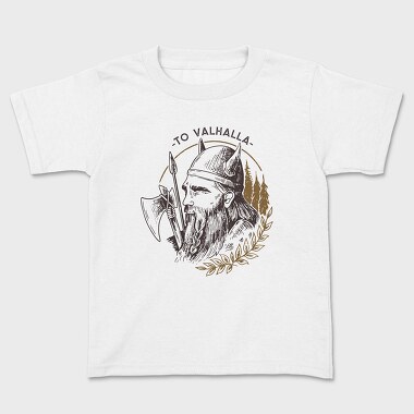 To Valhalla Viking, Tricou Copii