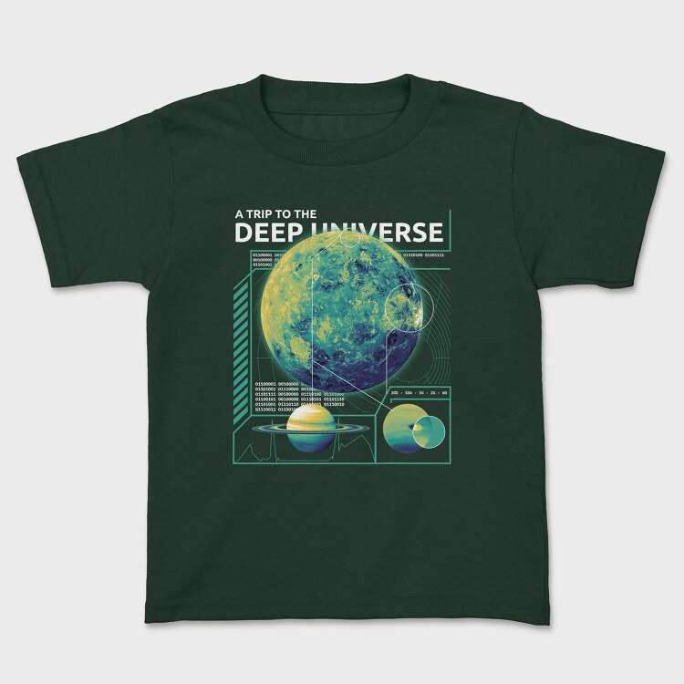 Trip to the Deep Universe, Tricou Copii