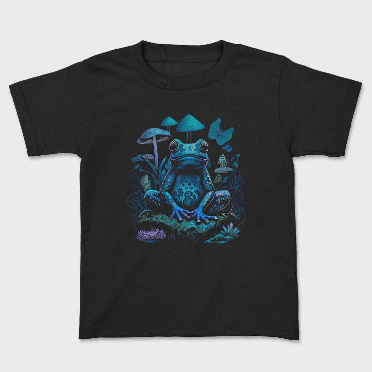 Trippy Frog Mushroom, Tricou Copii