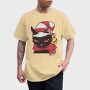 Angry Cat Christmas, Tricou Barbati (Unisex)