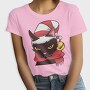 Angry Cat Christmas, Tricou Femei