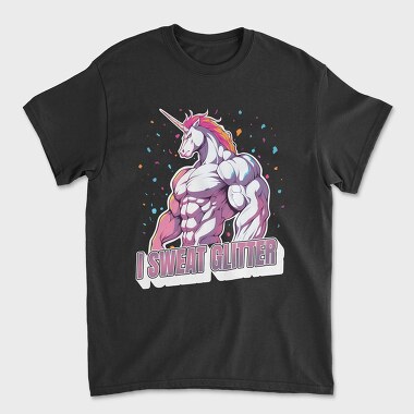 Unicorn Muscle, Tricou Barbati (Unisex)