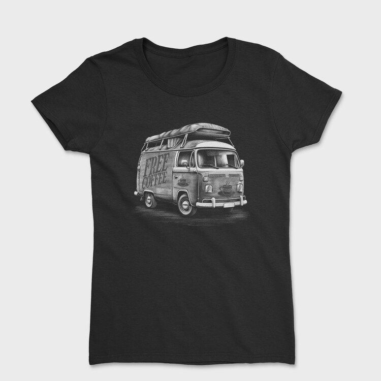 Van Free Coffee, Tricou Femei