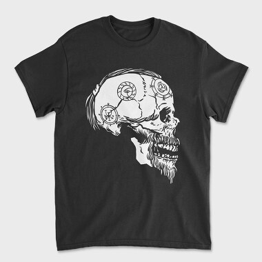 Viking Skull 2, Tricou Barbati (Unisex)