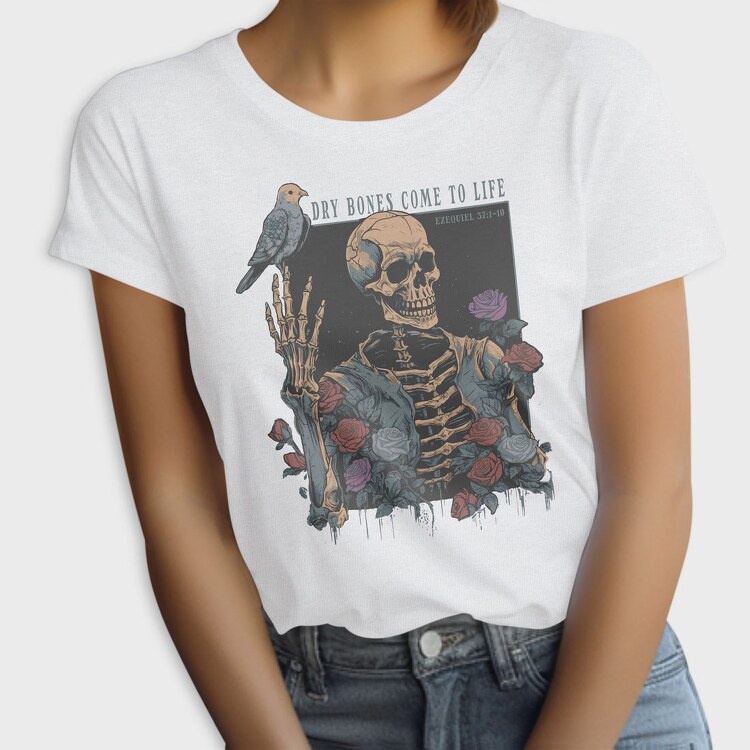 Skeleton Dove Life, Tricou Femei