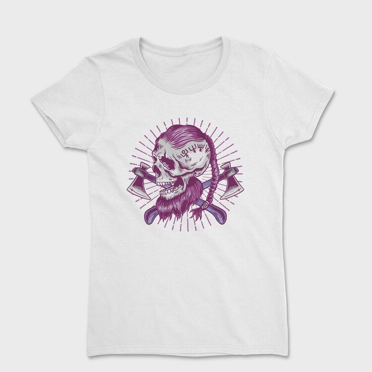 Viking Skull 4, Tricou Femei