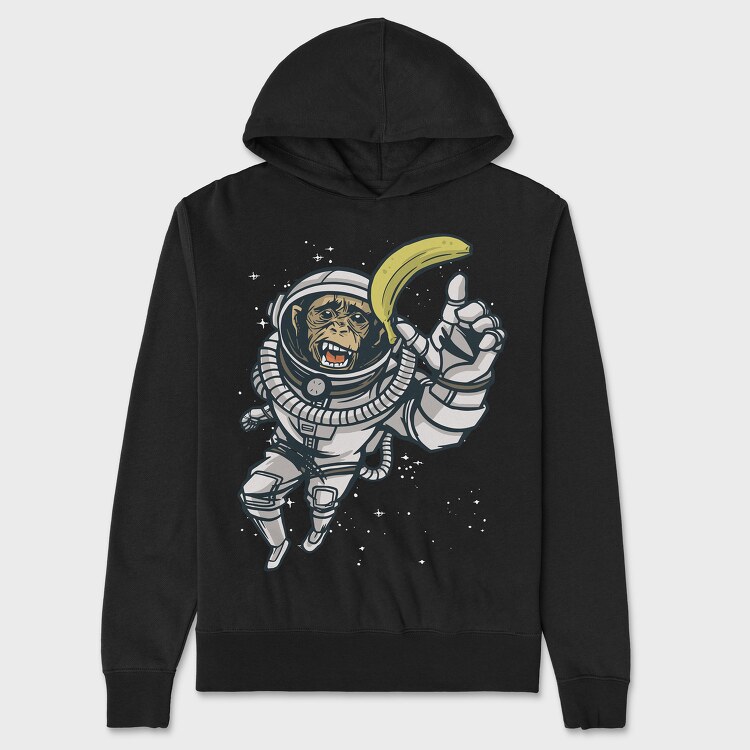 Hanorac Barbati (Unisex), Astronaut Chimp