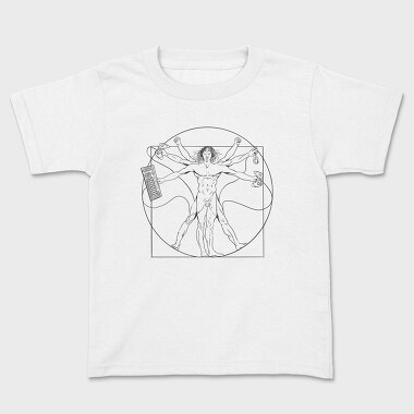 Vitruvian Man Video Games, Tricou Copii