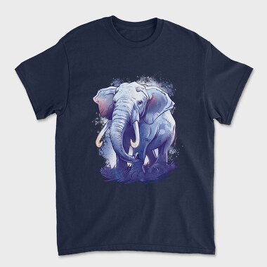 Watercolor Elephant, Tricou Barbati (Unisex)