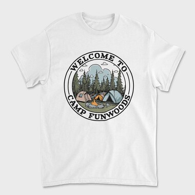 Welcome to Camp Funwoods, Tricou Barbati (Unisex)