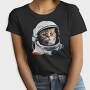 Realistic Astronaut Cat, Tricou Femei