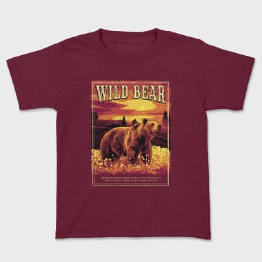 Wild Bear Forest, Tricou Copii