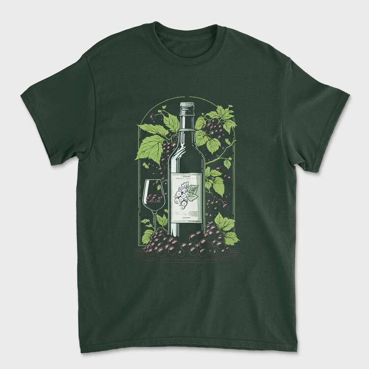 Wine, Tricou Barbati (Unisex)