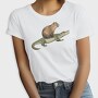 Capybara And Crocodile, Tricou Femei