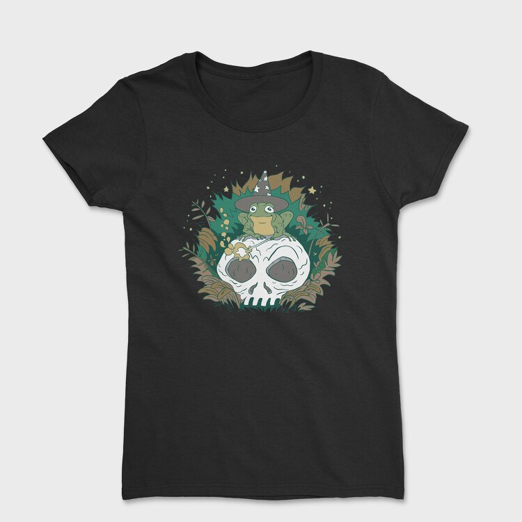 Wizard Frog Skull, Tricou Femei