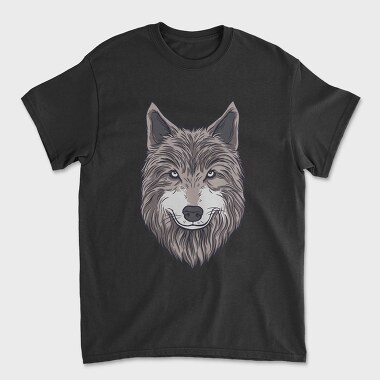 Wolf Portrait 1, Tricou Barbati (Unisex)