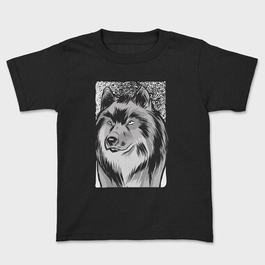 Wolf Portrait 2, Tricou Copii