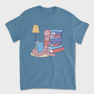 Worm Book, Tricou Barbati (Unisex)