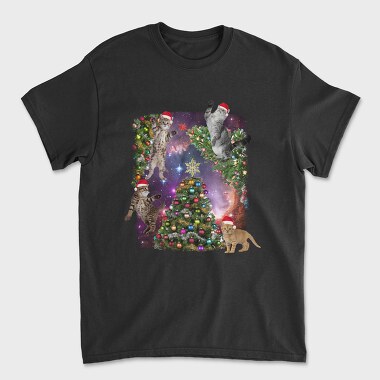 Xmas Cats, Tricou Barbati (Unisex)