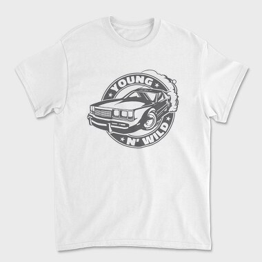 Young N Wild Car, Tricou Barbati (Unisex)