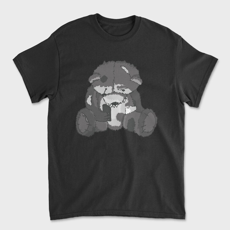 Zombie Teddy Bear 2, Tricou Barbati (Unisex)