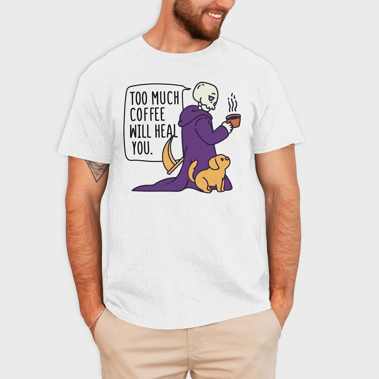 Coffee Will Heal You, Tricou Barbati (Unisex)