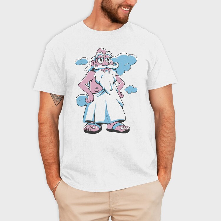 God Old Man, Tricou Barbati (Unisex)