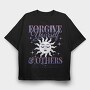 Celestial Forgiveness Quote Nc, Tricou Oversize Barbati (Unisex)