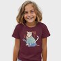 Samurai Cat Traditional, Tricou Copii
