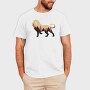 Lion Forest Silhouette, Tricou Barbati (Unisex)