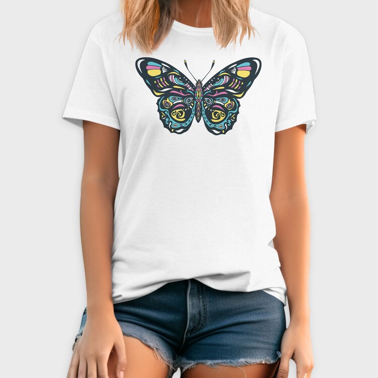 Colorful Butterfly, Tricou Barbati (Unisex)