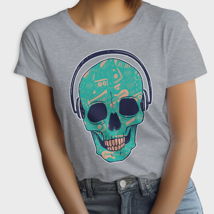 Skull Dj, Tricou Femei