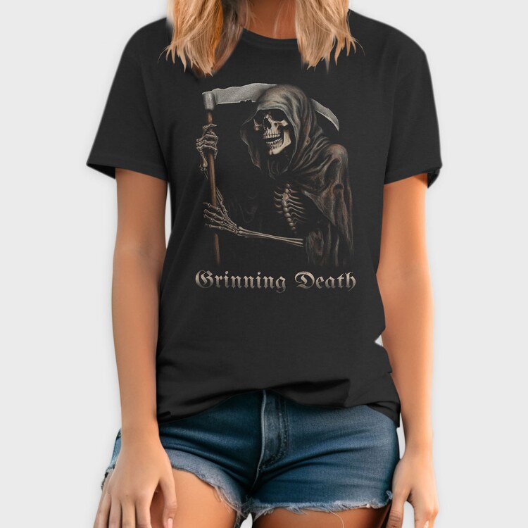 Grinning Death, Tricou Barbati (Unisex)