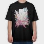 Little Fairy With Flowers Fairycore 03, Tricou Oversize Barbati (Unisex)