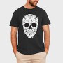 Skull Made Of Cat Animals, Tricou Barbati (Unisex)