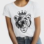 Queen Lioness Crown Female Lion, Tricou Femei