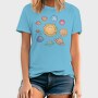 Cute Solar System With Planets Kawaii, Tricou Barbati (Unisex)