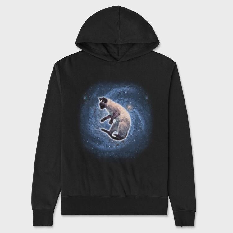 Hanorac Barbati (Unisex), Cat Galaxy