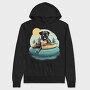 Pool Dog Summer, Hanorac Oversize Barbati (Unisex)