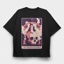 Skull Mystical Tarot Card The Enchanted Skull 10, Tricou Oversize Barbati (Unisex)