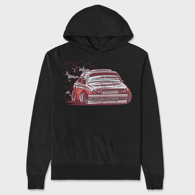 Car Drifting, Hanorac Oversize Barbati (Unisex)