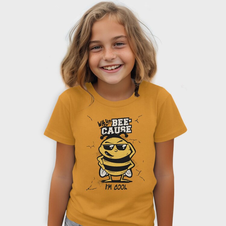Cool Bee Bee Cause I M, Tricou Copii