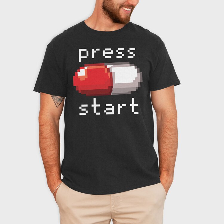 Red Pill Gamer, Tricou Barbati (Unisex)