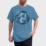 Portrait Pitbull, Tricou Barbati (Unisex)