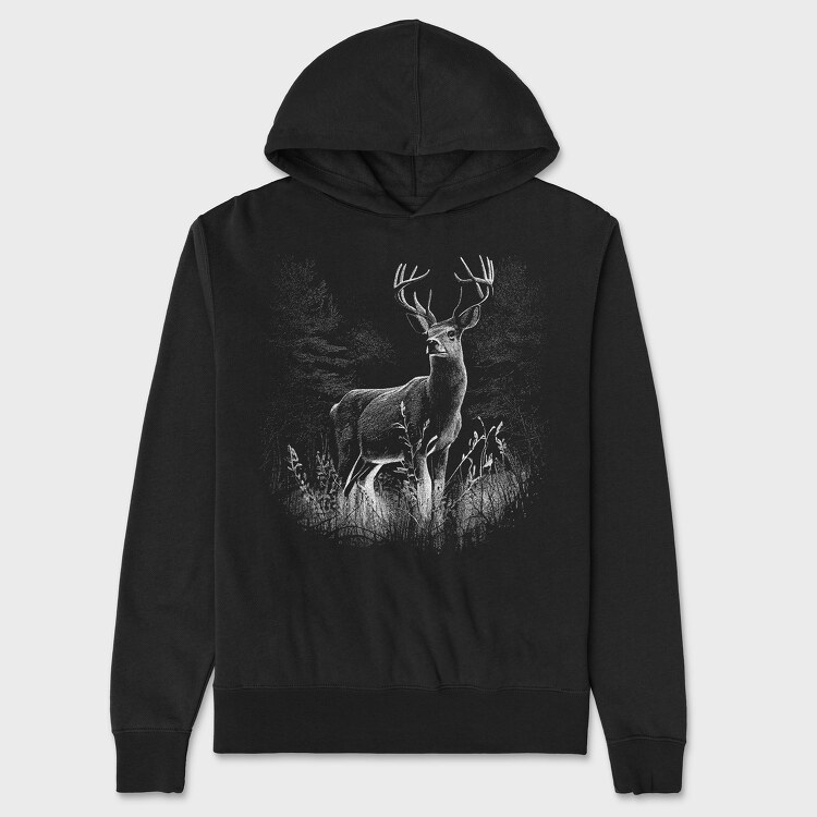 Deer, Hanorac Oversize Barbati (Unisex)