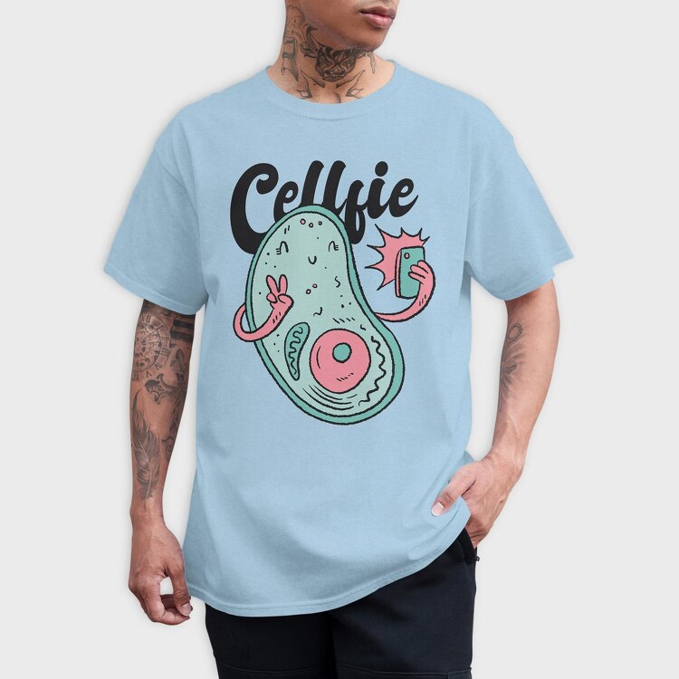 Cellfie, Tricou Barbati (Unisex)